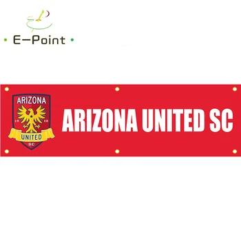 130GSM 150D Medžiaga Arizona United SC Banner 1.5ft*5ft (45*150cm) Dydis namų vėliavai Vidaus lauko dekoras