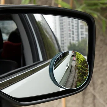 1Pair automobilio apvalus išgaubtas aklosios zonos veidrodėlis Daewoo Matiz Nexia Nubira Sens Tosca Winstorm