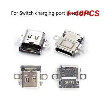 1~10PCS C tipo USB įkrovimo prievadas Aukštos kokybės remontas Patvarus jungiklis Ns konsolė jungikliui