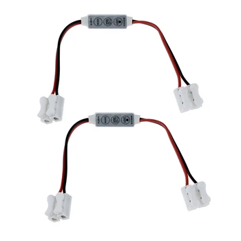 2X LED strobe valdiklio mirksintys modeliai ir greičio reguliavimas