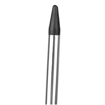 3X rašiklio bakstelėjimo ekranas Metalinis teleskopinis rašiklis Stylus Pen skirtas naujam Nintendo 3DS LL / XL