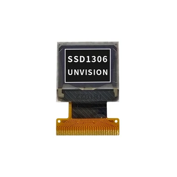 (5Pcs) 0,66 colio OLED ekranas 64 * 48 taškų matricos OLED ekranas SSD1306 diskas LCD ekranas SPI/IIC 28Pin