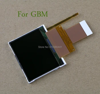 5pcs/lot, skirta GBM Aukštos kokybės originalus naujas LCD ekranas su lanksčiu kabeliu GameBoy micro GBM remonto dalims