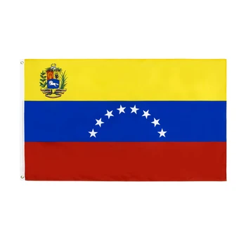 90X150cm Venesuelos vėliavos reklamjuostė namai arba lauke dekoravimui