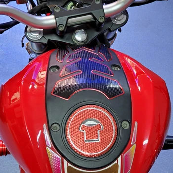 A Motociklo degalų bako padėklo lipdukas Fishbone degalų bako padėklo lipdukas Degalų bako apsauginis dangtelis Dekoratyviniai lipdukų priedai