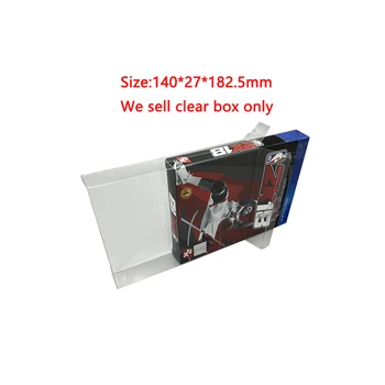 Aukštos kokybės skaidri skaidri PET ekrano dėžutė, skirta PS4 2K18 Deluxe Edition apsauginiam surinkimo dėklui