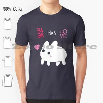 Baba Is marškinėliai 100% medvilnė Patogi aukštos kokybės Baba Is You Baba Indie Žaidimai You Gamer Sheep Love Heart Cute Video