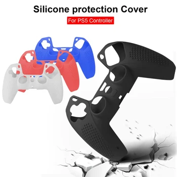 ForPS5 Gamepad Silicone Gel Anti Slip Skin Case Cover Protective Cover Protective Case ForPS5 Controller Protection Sleeve