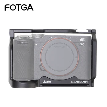 FOTGA fotoaparato narvelis skirtas Sony A7CII A7CR A7C2 triušio narvelio fotoaparato įrenginiui Vedio fotografijos priedas Rankena Radimo skylės trikojis