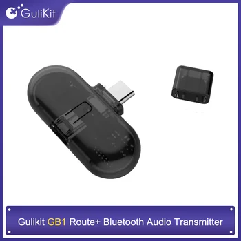 GuliKit Route+ Buletooth USB imtuvas arba siųstuvas su garsu, skirtas Nintendo Switch Switch Lite