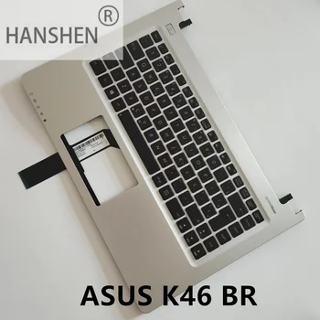 HANSHEN Braziliška naujosios klaviatūros versija tinka ASUS S46C K46 K46CM R405C A46C K46C E46C pakaitiniam sąmojui