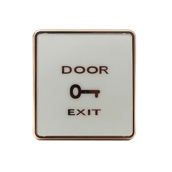 Išėjimo mygtuko jungiklis patvarus prieigos durų jungiklio mygtukas automatiškai iš naujo nustato paprastai atidarytą signalo atleidimo mygtuką