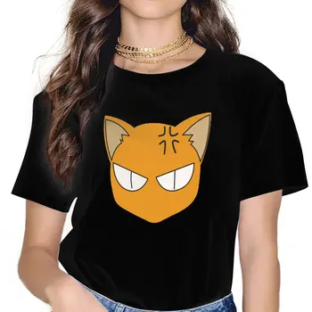 Kyo Cat Form Moteriški drabužiai Vaisių krepšelis Zodiako marškinėliai Goth Vintage Female Top