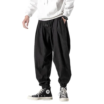 Mada Vyriškos kelnės Hip Hop Streetwear 2023 Jogger Kelnės Man Oversize Casual Sweatpants Vyriškos kelnės Korėjietiškas stilius 5XL