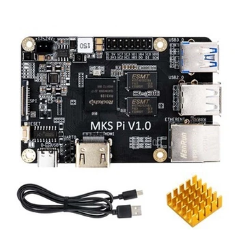 MKS PI KLIPPER pagrindinės plokštės valdiklis 64Bits SOC Onboard Klipperscreen For Voron Suderinamas su Raspberry Pi