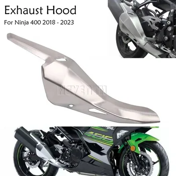 Motociklų išmetimo vamzdžio apsauginis dangtis Kawasaki NINJA400 Ninja 400 Z400 EX400 2018-2023 2022 2021 išmetimo kauburio priedai