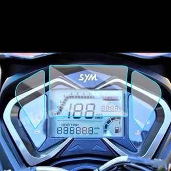 Motociklų įbrėžimų klasterio ekrano prietaisų skydelio apsauga Prietaiso plėvelė SKIRTA SYM 150 CRUISYM 150
