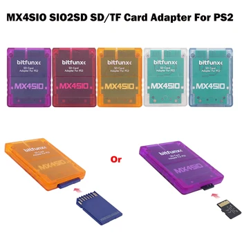 MX4SIO SIO2SD TF/SD kortelių adapterio programa Žaidimų kortelė PS2 žaidimų konsolėms Vaizdo konsolės Žaidimų priedai