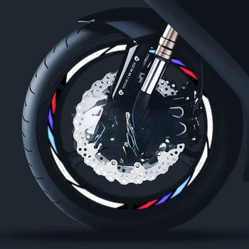 Nauja aukštos kokybės motociklo ratų lipduko juostelė Šviesą atspindintis ratlankis skirtas BMW GS G310 F900 S1000XR R1200GS S1000RR S1000R