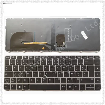 Nauja FR prancūziška klaviatūra su foniniu apšvietimu HP EliteBook 840 G3 745 G3 745 G4 840 G4 848 G4 836308-051 821177-051 NSK-CY2BV klavyras
