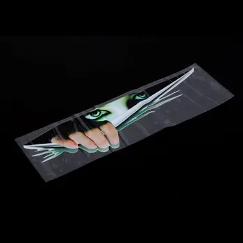Naujas juokingas automobilio lipdukas 3D akys Žvilgčiojantis monstras Automobilių gaubtai Bagažinė Trileris Galinis langas Lipdukas Didmeninė prekyba Lašų siuntimas