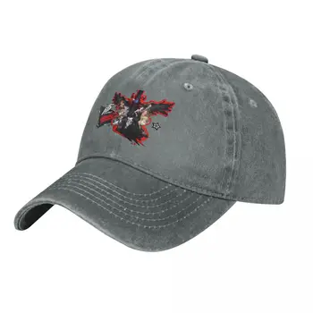 NEW Persona 5 Žaidimas Beisbolo kepuraitė vyrams Medvilninės kepurės Reguliuojama skrybėlė Madinga Laisvalaikio kepurė Sunkvežimio vairuotojo kepurė