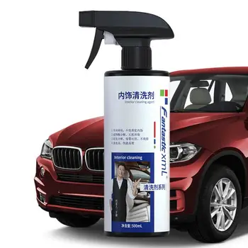 Odos valymo purškiklis automobiliui 500ml odos priežiūros purškiamasis valiklis apsaugo nuo kušečių įtrūkimų / išblukimo Automobilių valymo priemonės