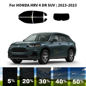 Precut nanokeramikos automobilis UV langų atspalvio rinkinys Automobilinė langų plėvelė HONDA HRV 4 DR visureigiui 2023