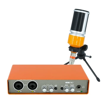 Profesionali mikrofono garso sąsaja Garso plokštės įrašymas Elektrinis gitaros maišytuvas Profesionali maišymo konsolė