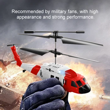 Rc Lėktuvas HD Dvigubos kameros nuotolinio valdymo sraigtasparniai Kliūčių vengimas Oro fiksuoto aukščio gelbėjimo orlaivis/Black Hawk sraigtasparnis