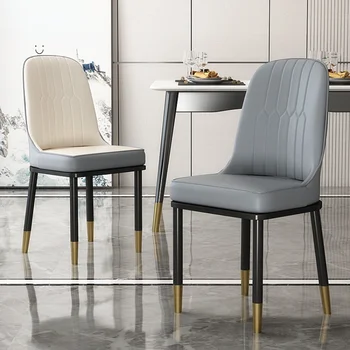 Simple Modern Family Chair Nordic Dining Table and Chair Leisure Chair Coffee Chair Hotel Stool valgomojo kėdė