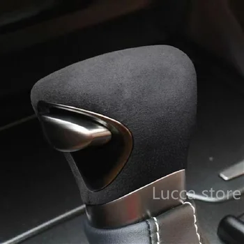 skirta Lexus NX 300h 450h RX 400h GS ES IS UX 250h F Sport Ultrasuede Wrap Gear Shift Rankenėlė ABS apdailos dangtelio lipdukas automobilio priedai