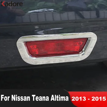 skirta Nissan Teana L33 Altima 2013 2014 2015 Chrome automobilis Galinis rūko žibintas Žibinto dangtelio apdaila Galiniai rūko žibintai Rėmelio apdaila Priedai