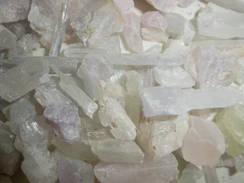 Spodumene Kunzite Hiddenite Triphane Crystal 1 to 10 g maži gabalėliai 1 kg Loto