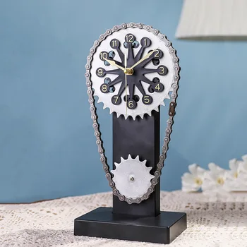Stalinis besisukantis krumpliaračio laikrodis nuimamas sieninis laikiklis grandinė pasukti amatus Laikrodžiai Buitiniai biuro dekoro objektai