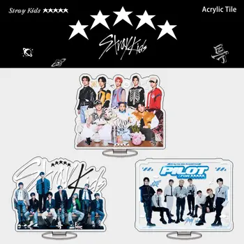 StrayKids Naujas albumas 5-STAR Standee Kpop Stray Kids 5 STAR akrilinė stovinti plokštelė