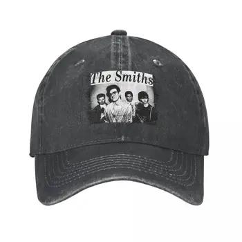 The Smiths Grunge Style Vyrai Moterys Beisbolo kepuraitės Nelaimingos džinsinės kepurės Kepurė Vintažinės lauko treniruotės Reguliuojamas 