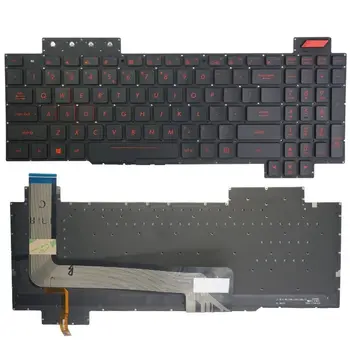 US Apšviesta nešiojamojo kompiuterio klaviatūra, skirta ASUS ROG FZ63V ZX63V ZX63VE FX63V FX63V FX63VD FX63VM FX503 FX503V GL503VS FX503VM FX503VD GL503