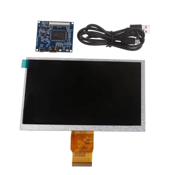 Vairuotojo valdymo plokštė su 7inch 1024x600 ekranu LCD monitorius palaiko HDMIcompatible1.2 keliems įrenginiams